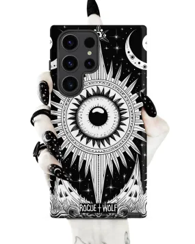 The Cosmos Awakens Tough Phone Case for Samsung - Witchy Goth Shockproof Anti-scratch Case Cool Gothic Gifts