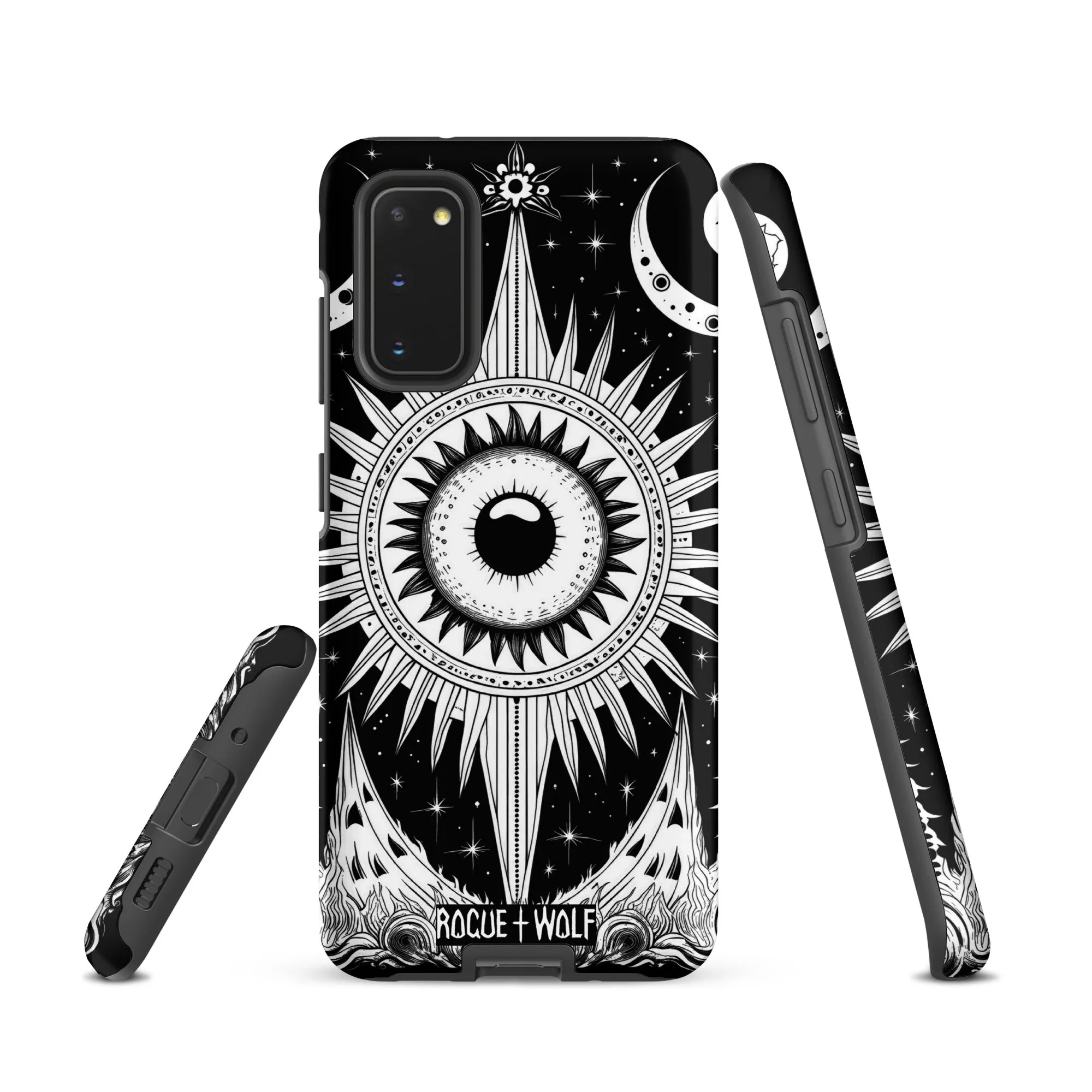 The Cosmos Awakens Tough Phone Case for Samsung - Witchy Goth Shockproof Anti-scratch Case Cool Gothic Gifts