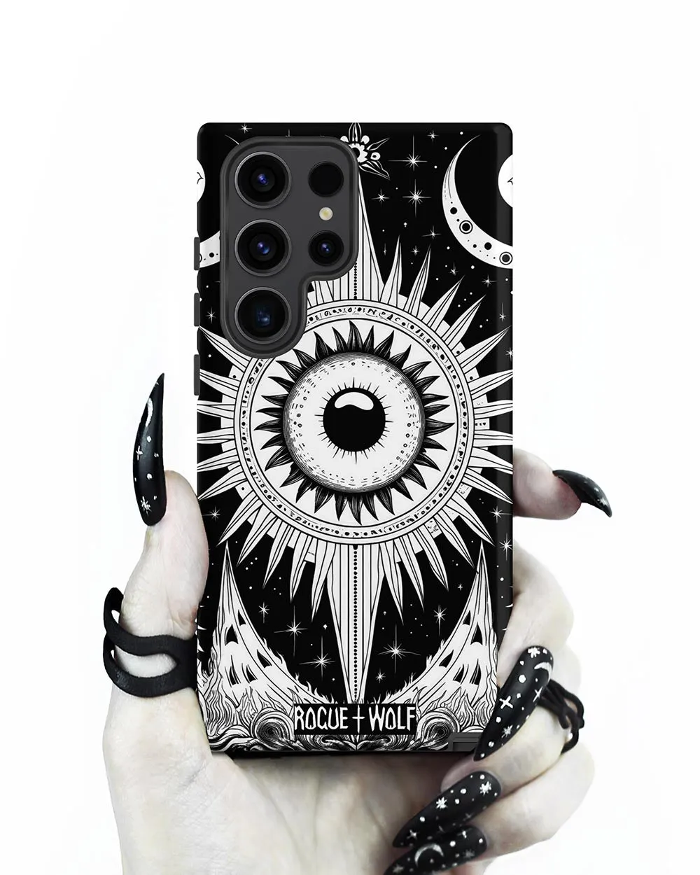 The Cosmos Awakens Tough Phone Case for Samsung - Witchy Goth Shockproof Anti-scratch Case Cool Gothic Gifts