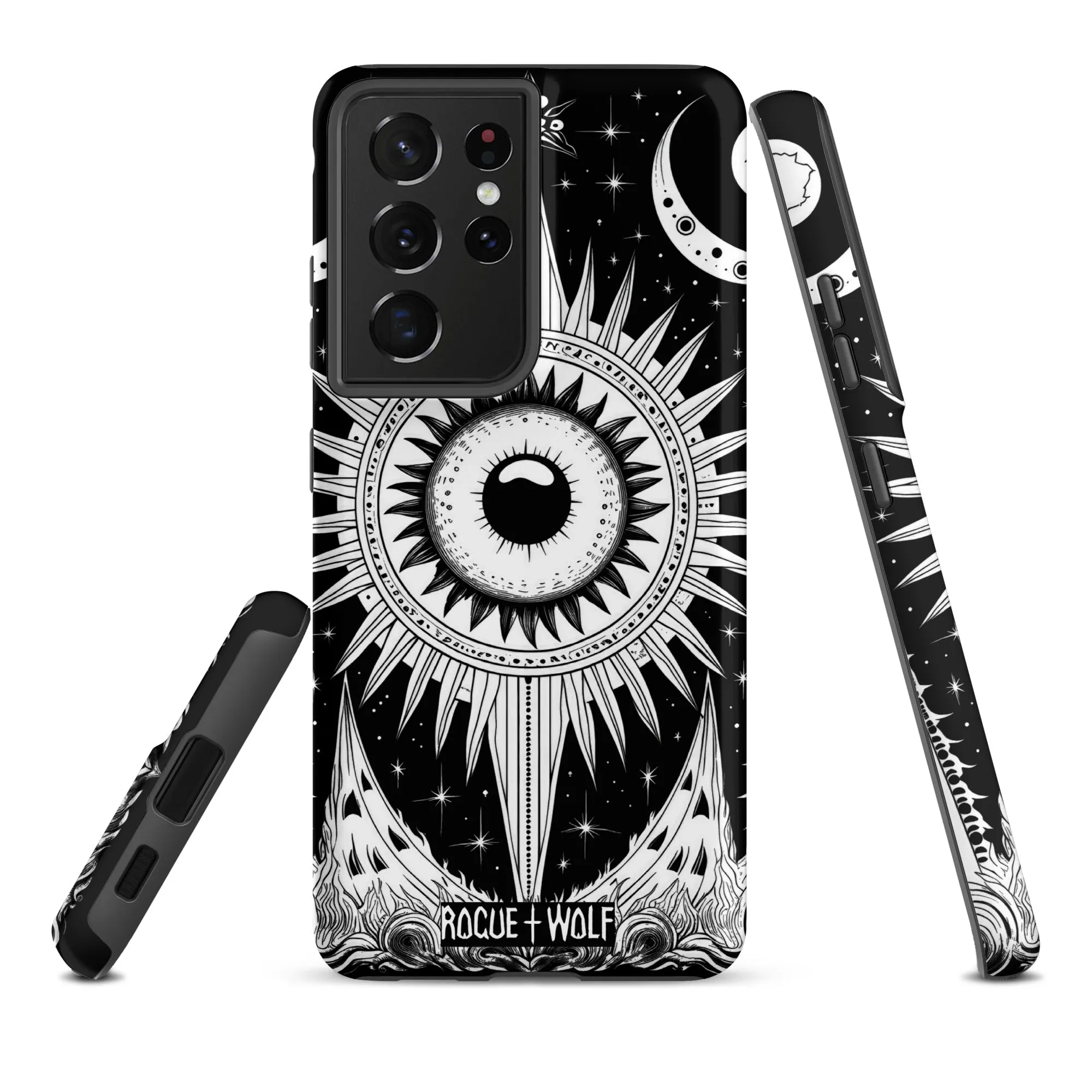 The Cosmos Awakens Tough Phone Case for Samsung - Witchy Goth Shockproof Anti-scratch Case Cool Gothic Gifts