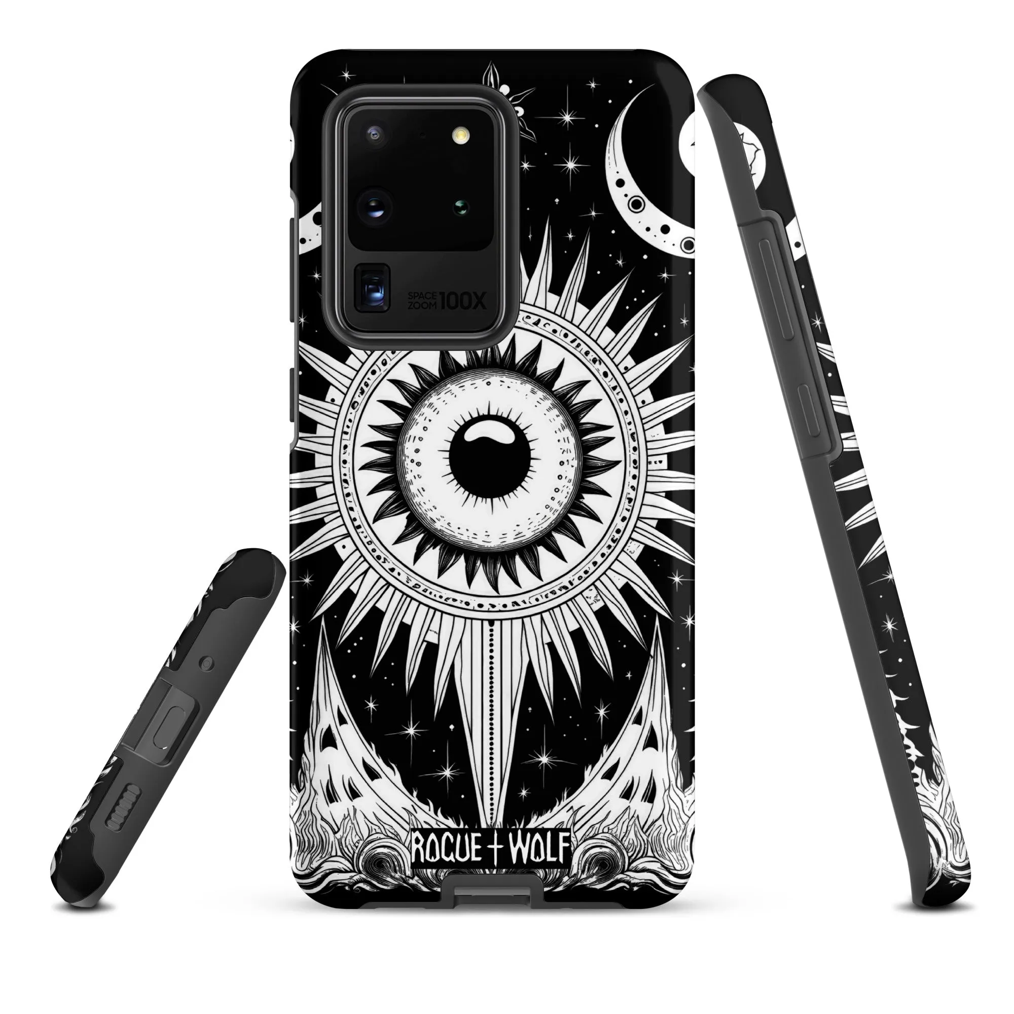 The Cosmos Awakens Tough Phone Case for Samsung - Witchy Goth Shockproof Anti-scratch Case Cool Gothic Gifts