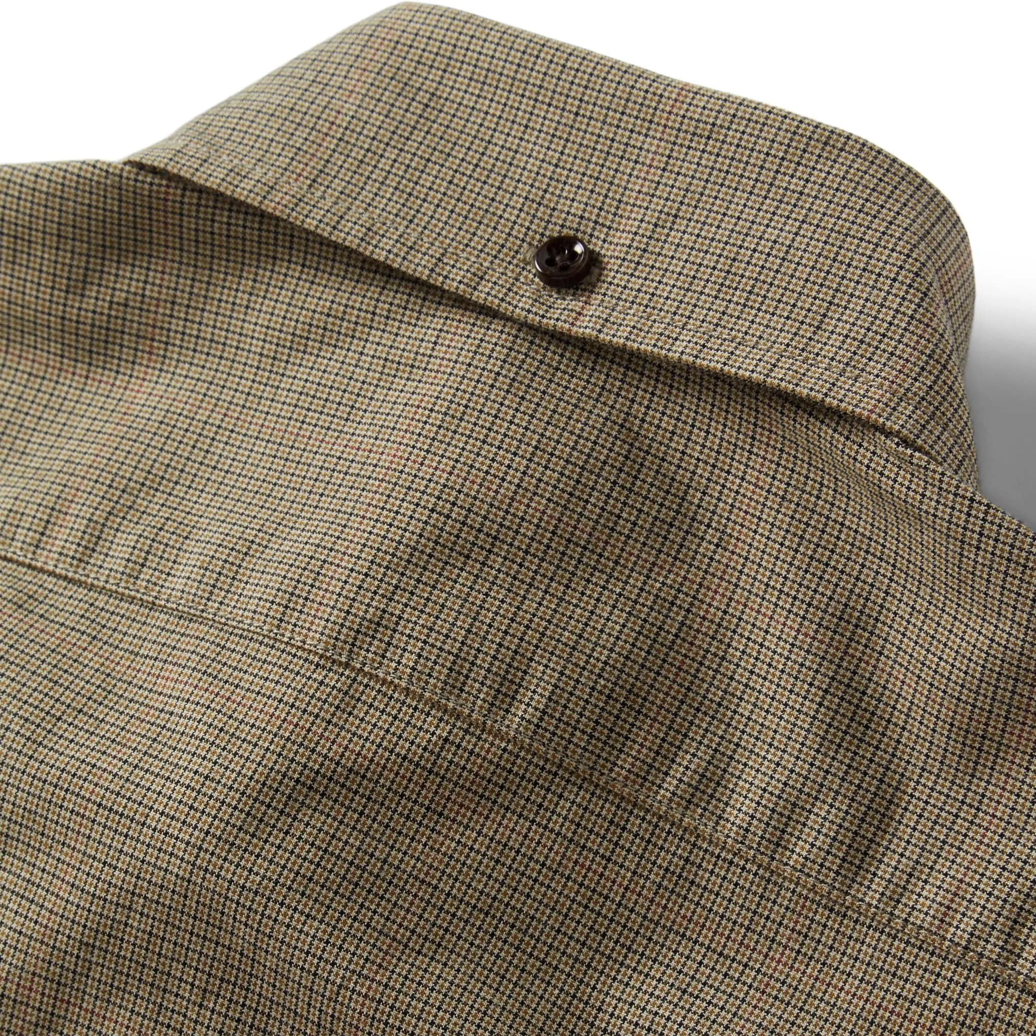 The Jack in Khaki Houndstooth Check