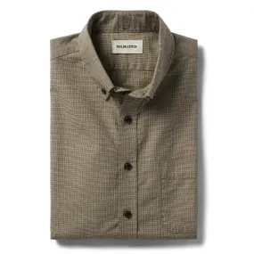 The Jack in Khaki Houndstooth Check