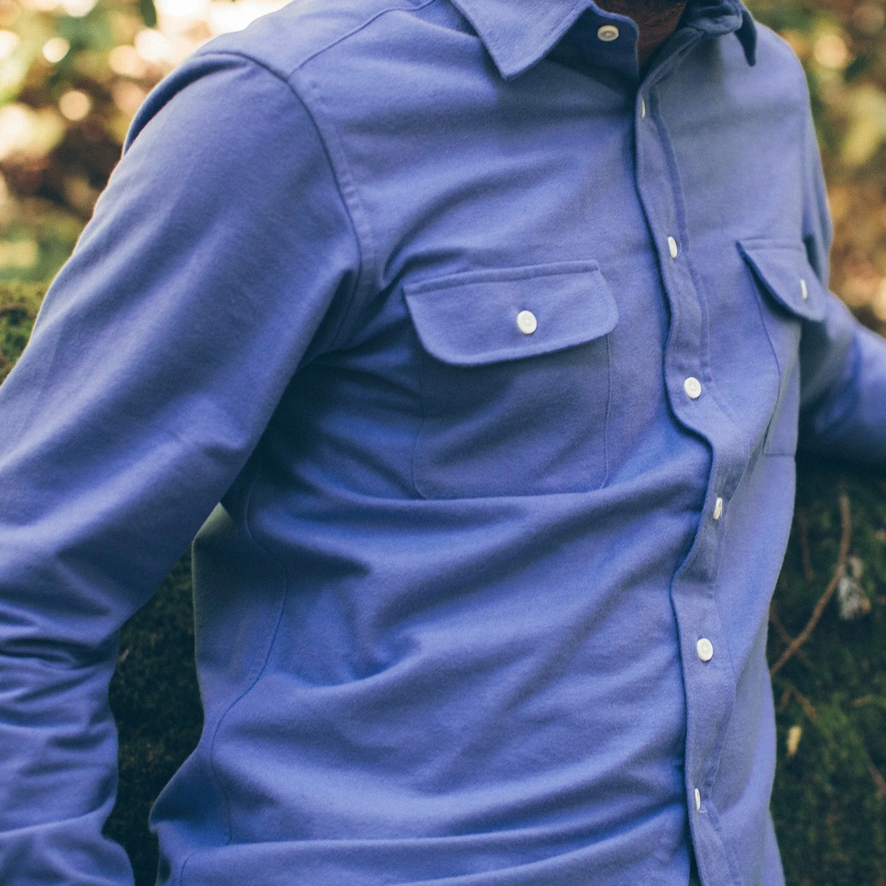 The Yosemite Shirt in Wild Lupine