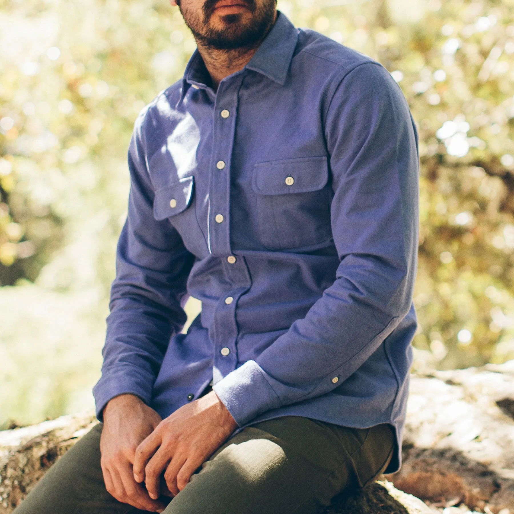 The Yosemite Shirt in Wild Lupine