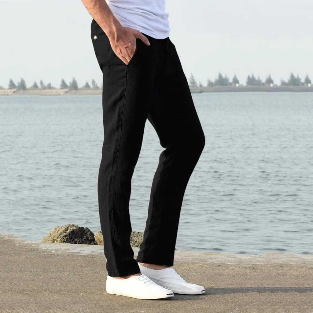 West Louis™ Cotton Blend Pure Elastic Waist Pants