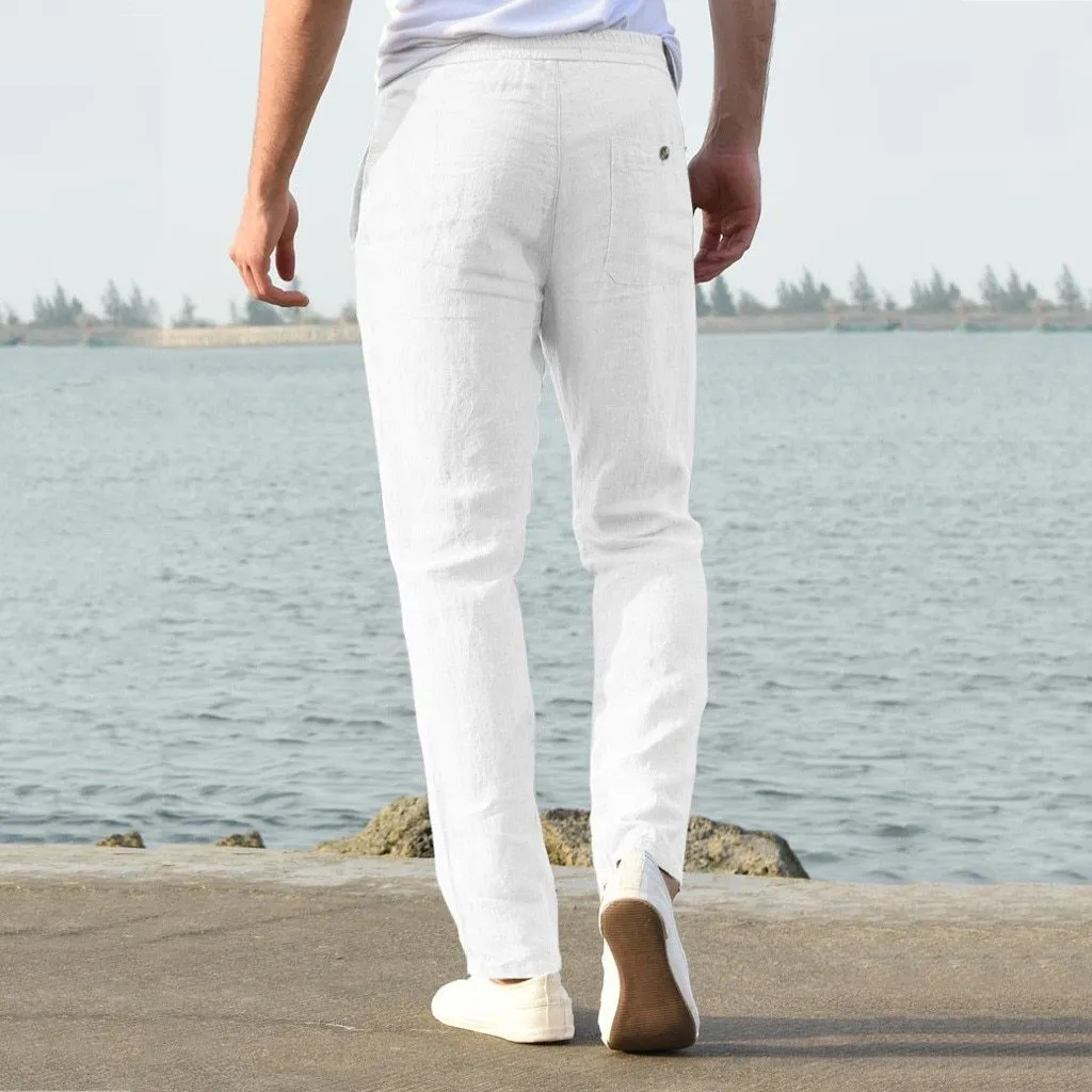 West Louis™ Cotton Blend Pure Elastic Waist Pants