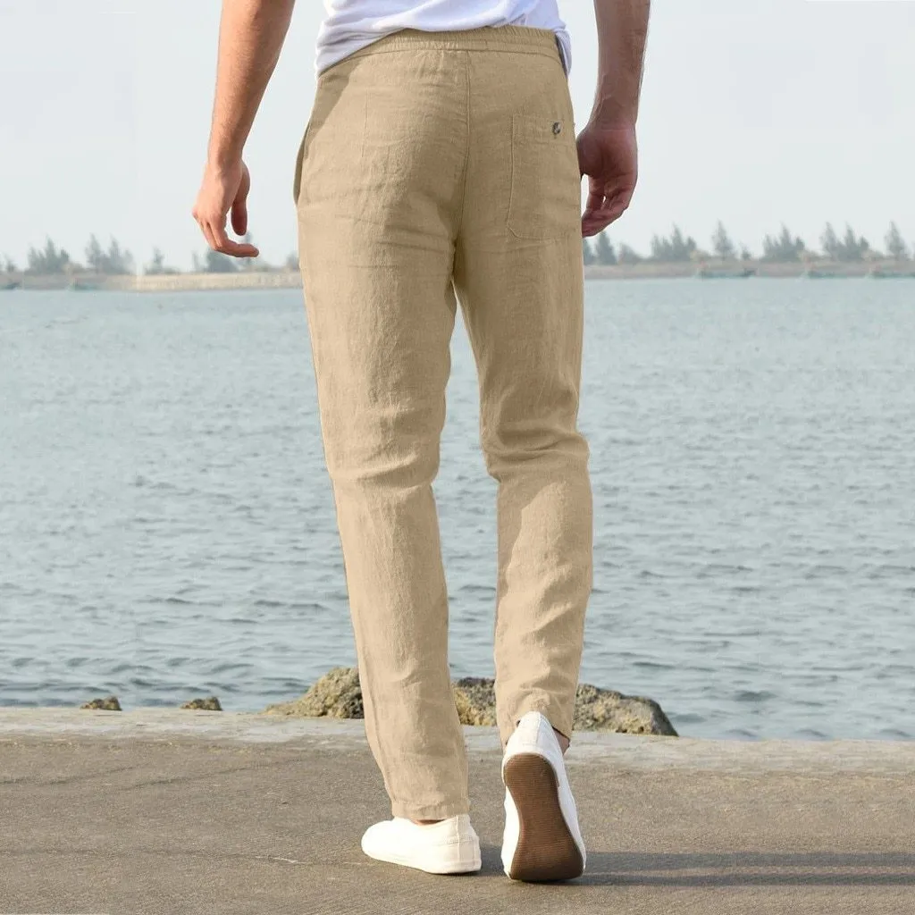 West Louis™ Cotton Blend Pure Elastic Waist Pants