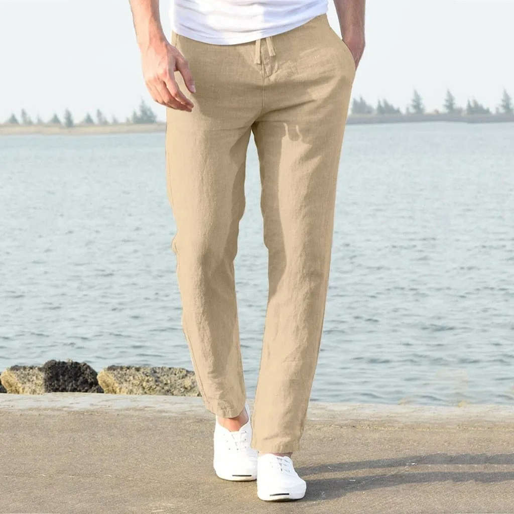 West Louis™ Cotton Blend Pure Elastic Waist Pants