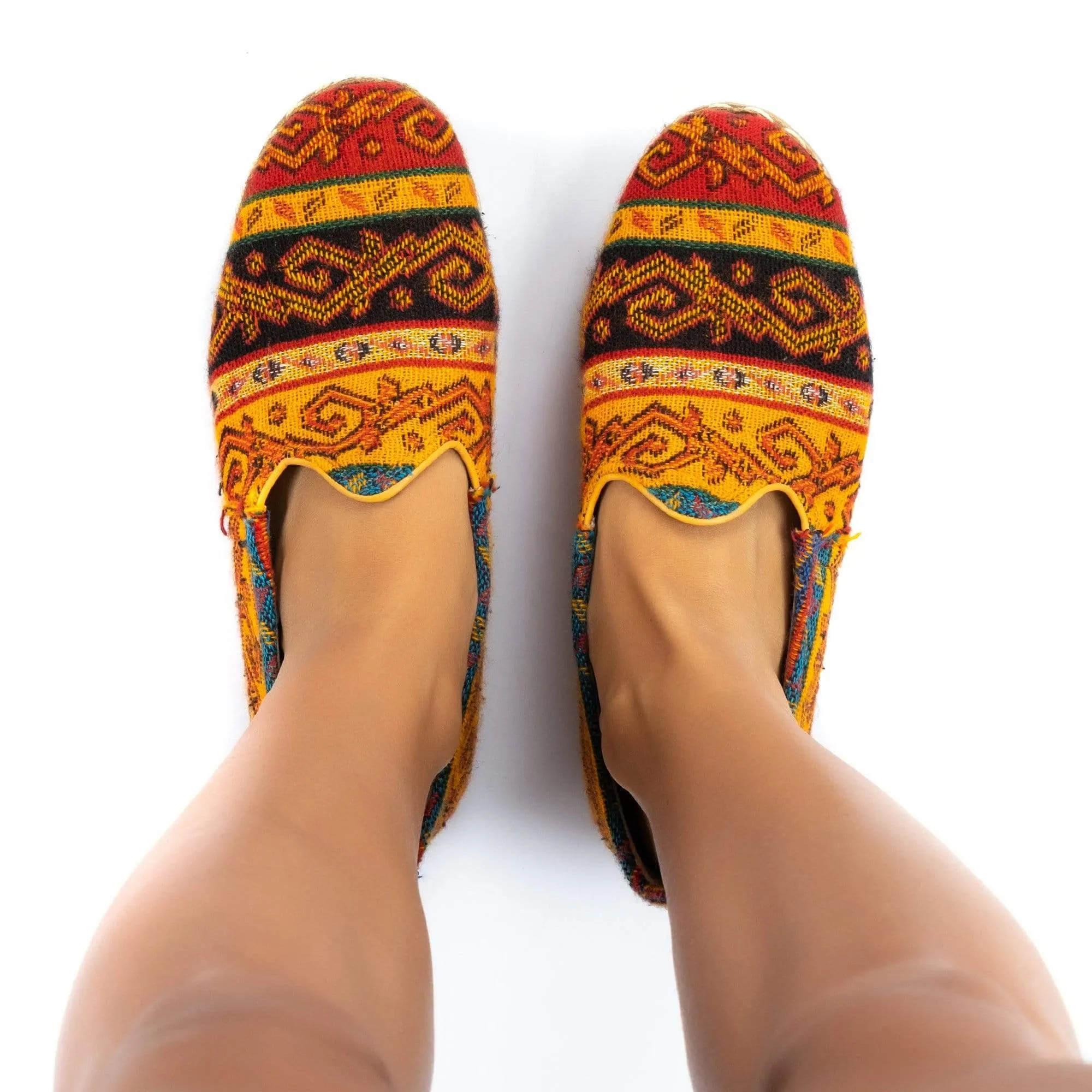 Women's Kilim Slip On Shoes