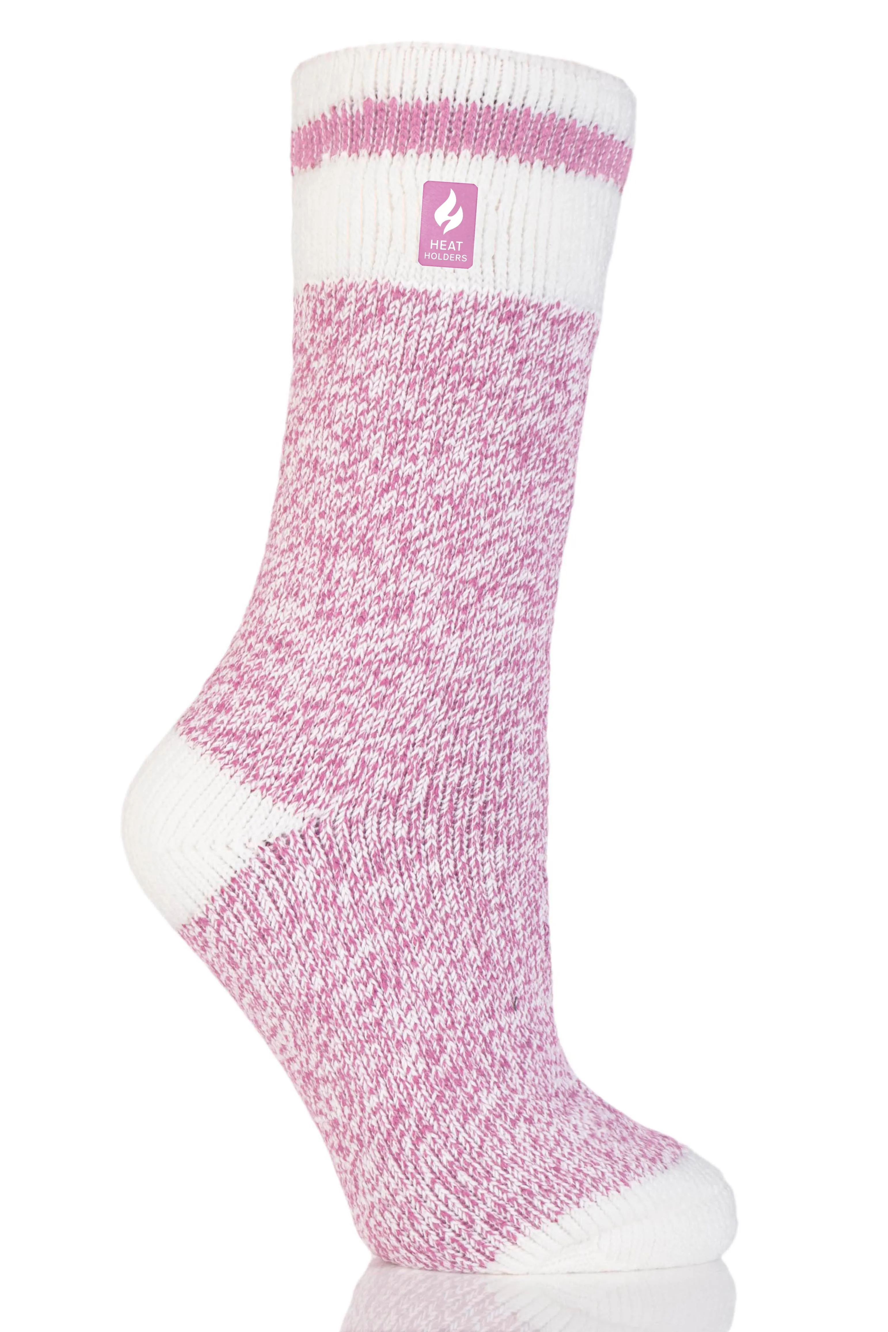 Women's Snowdrop ORIGINAL Cream Block Twist Socks