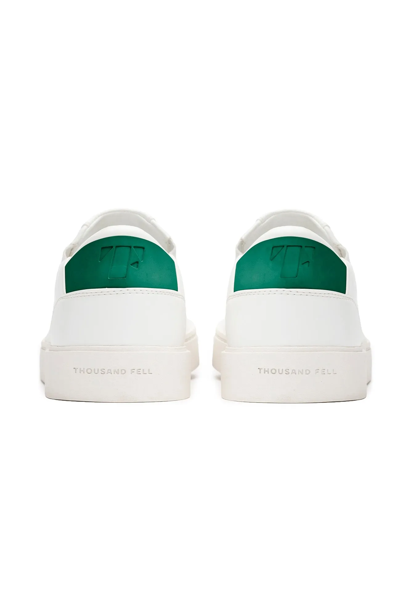 Women's Thousand Fell Slip On Sneaker - White and Jade Green